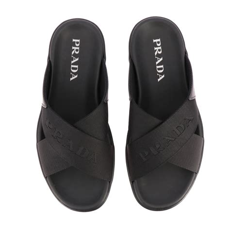 prada fur sandal|prada men's sandals.